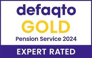 defaqto Gold Pension Service 2024 Expert Rated